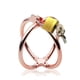 thumbnail image 2 of 1pc Erotic Handcuffs for Women - Rose Gold Cross Design - BDSM Bondage Supplies for Flirting and Alternative Play, 2 of 4