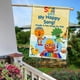 thumbnail image 5 of Noodle y Amigos-bandera de jardín temática. Regalo perfecto para fans, amigos y familiares, ideal para actividades al aire libre y decoración de fiestas.28CM*45CM, 5 of 5