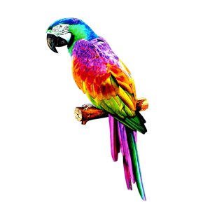 Bothyi - Figuritas De Loros Artificiales, Estatua De Animales Para Bodas, Adornos Al Aire Libre, Estilo A