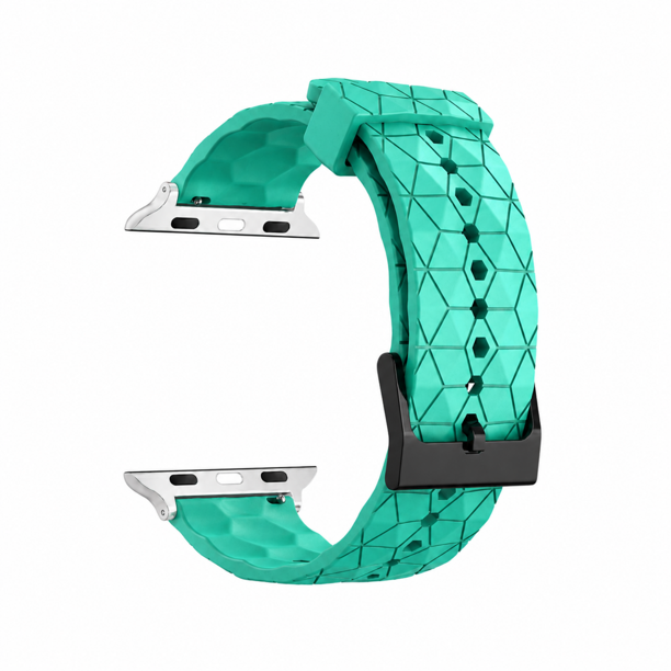 Correas Para Apple Watch Serie 12 - 46MM - Silicona Geometrica