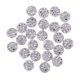 thumbnail image 1 of 24 piezas de 12 mm flatback rsesin rhinestone diy artesanía para todas las decoraciones de plata, 1 of 5