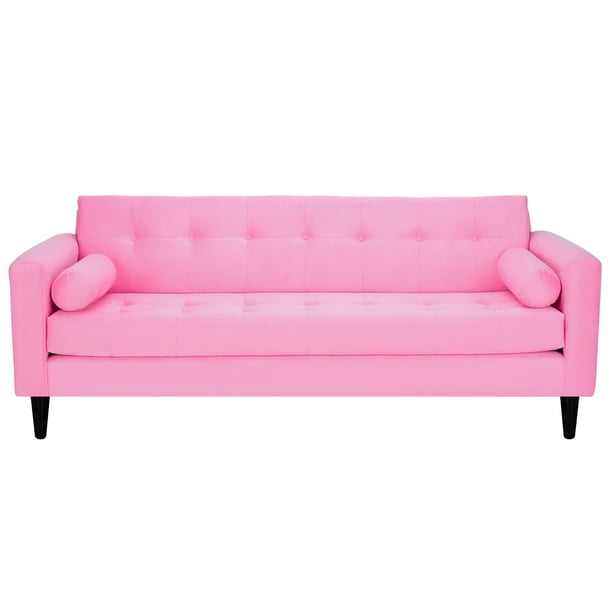 Sofa Retro 3cg Felpa 00 Rosado