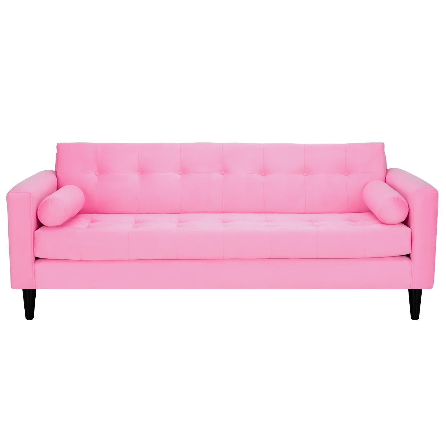 Bodevir - Sofa Retro 3cg Felpa 00 Rosado