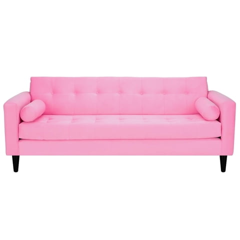 Bodevir - Sofa Retro 3Cg Felpa 00 Rosado