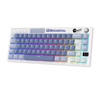 Rk Royal Kludge - Teclado Mecánico Inalámbrico Rk M65 Ocean Blue 65% Español – Royal Kludge