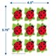 thumbnail image 3 of Pegatinas Eureka Ladybugs extra grandes para niños y profesores, 3 of 7