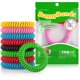thumbnail image 1 of Pulseras repelentes de mosquitos, paquete de 48 unidades, sin DEET, 1 of 7