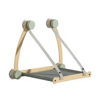 Magideal - Cat Window Perch Moderno Ahorro De Espacio Transpirable Lavable Desmontable Duradero Asiento Resistente Cama Colgante Para Jugar En El Interior Salón Gris