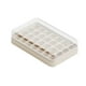 thumbnail image 1 of Bandeja De Hielo Con Tapa, Caja De Almacenamiento Para Máquina De Hielo Con Tapa Extraíble Para Bebidas De Jugo De Té, Color Blanco, 1 of 3