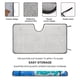 thumbnail image 2 of Parasol para Parabrisas Como Nastya 130cm x 70cm, 2 of 6