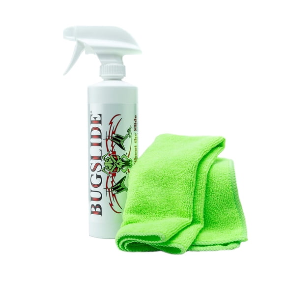 Kit limpiador y pulidor BugSlide Shop de 500 ml con toalla