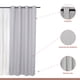 thumbnail image 3 of Set de Cortinas 8 Piezas Embossed Argolla 140x220 Gris, 3 of 4