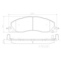 Pastillas Freno Para Auto Powerstop 17-1399