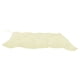 thumbnail image 4 of Cojín Impermeable Para Sillón Columpio Asiento Exterior Blanco 100x50x10cm, 4 of 5