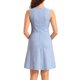thumbnail image 3 of INSPIRE CHIC Vestido sin mangas de cuadros de pata de gallo para mujer, regreso a clases, por encima de la rodilla, ajustado y acampanado, XS Azul cielo, 3 of 6