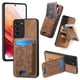 thumbnail image 1 of Funda Billetera con Soporte para Samsung Galaxy S21 Protector Delgado Marrón, 1 of 6