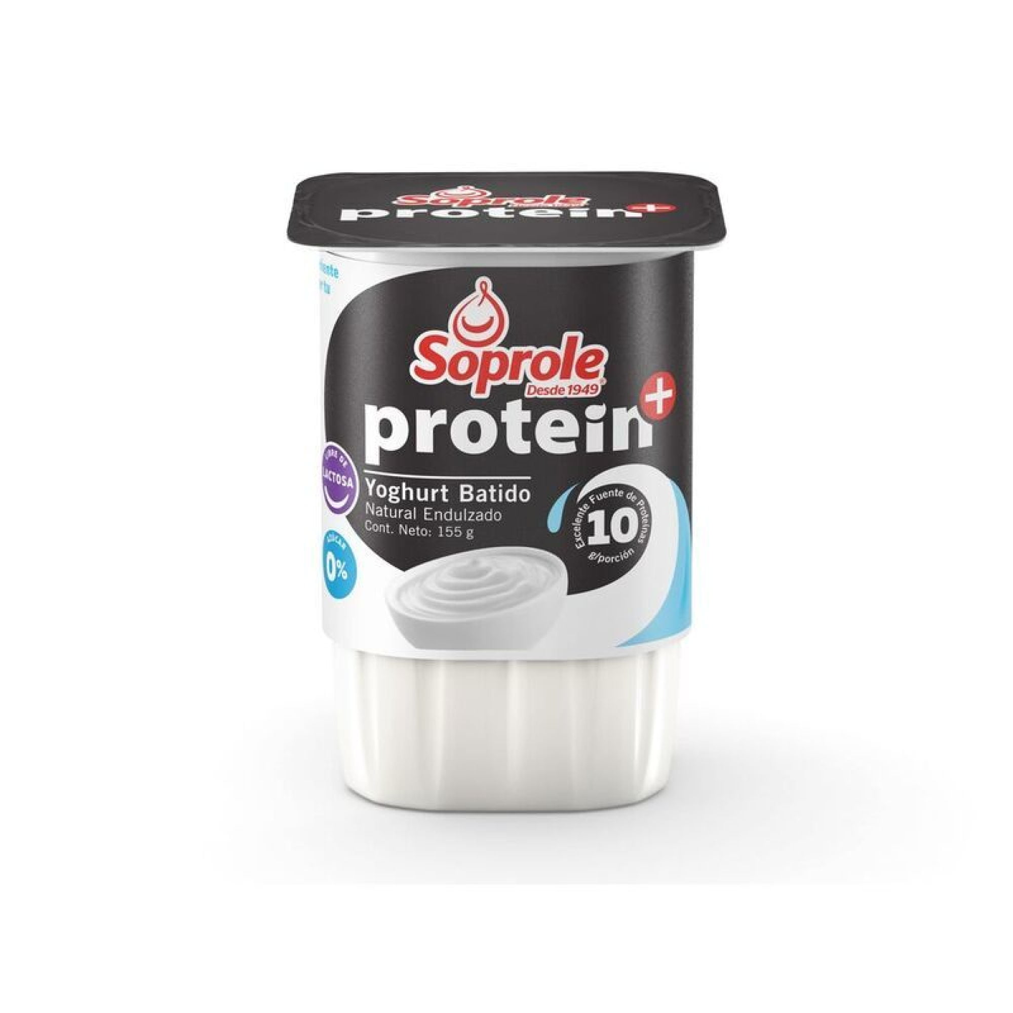 Yoghurt Protein Sabor Natural Pote 155 g Soprole