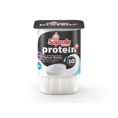 Yoghurt Protein Sabor Natural Pote 155 G Soprole
