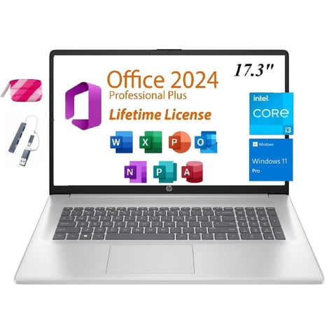 Laptop Hp Premium 2025 De 17.3"" Hd+ I3-305, 8 Gb, 256 Gb