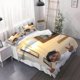 thumbnail image 1 of 3pcs Cute Bieye Jin Taehyung V Duvet Cover Set - Includes Duvet Cover And Pillowcases Suitable for All Seasons, 1 of 1
