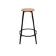 thumbnail image 2 of Taburete Ross Negro 75cm | Estilo Industrial marron claro, 2 of 5