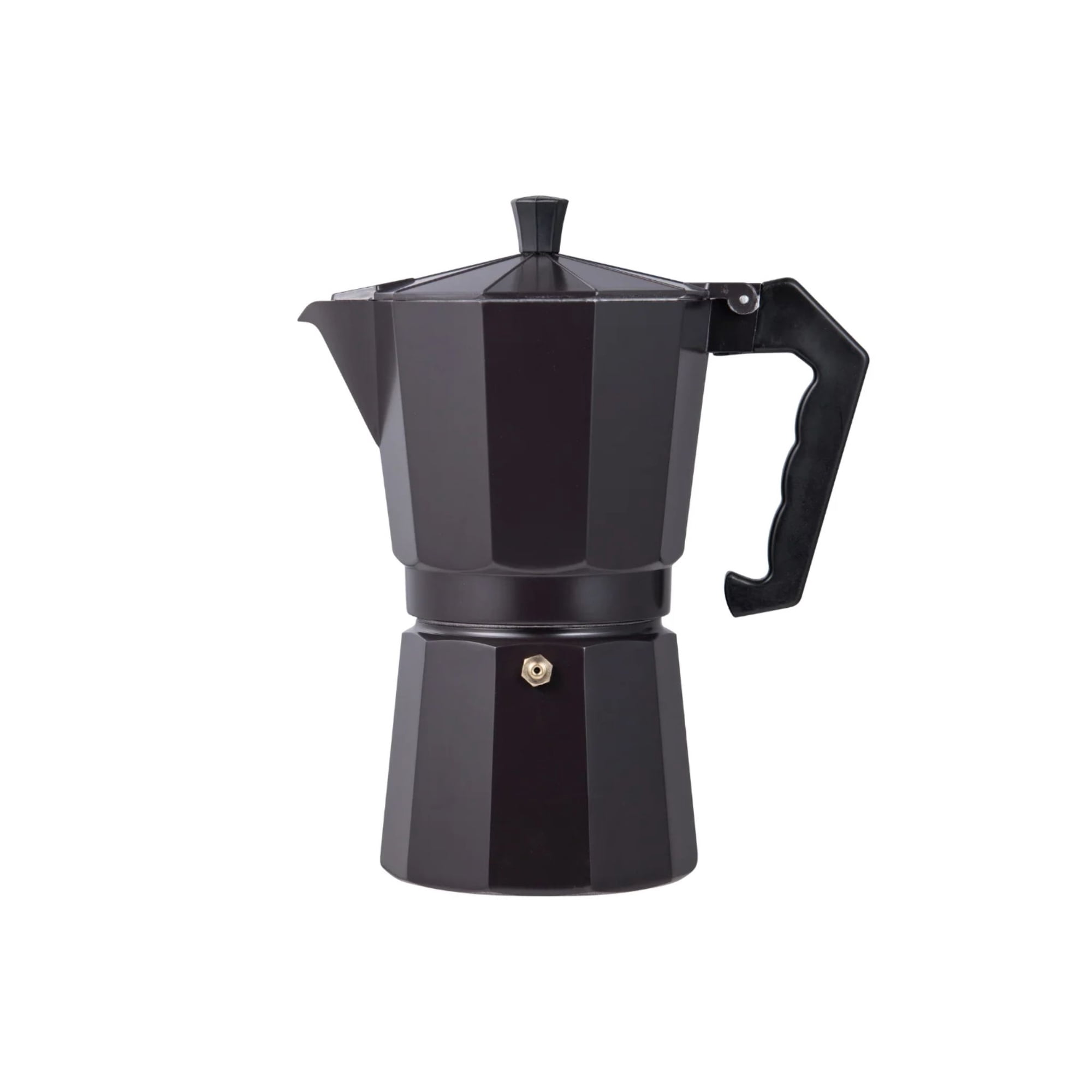 Bergner Home - Cafetera Italiana 9 Tazas Aluminio Charcoal - Bergner