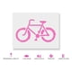 thumbnail image 2 of Plantilla de bicicleta reutilizable de mylar para arte, 2 of 5