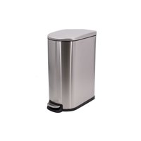 Lorenzini - Basurero Con Pedal Side 40Lt Acero Inox