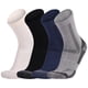 thumbnail image 1 of Calcetines de lana para hombres y mujeres calcetines térmicos cálidos de invierno acogedores 4pairs cuarto de lana delgada mezcla corriendo, 1 of 3
