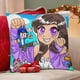 thumbnail image 4 of APHMAU Fundas de almohada de terciopelo con tema, regalos de funda de almohada, decoración para el hogar, cojín de lanzar, regalo de cumpleaños para fans y parejas. 45cm x 45cm., 4 of 6
