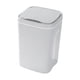 thumbnail image 3 of 11 cubo de basura de inducción inteligente, sin contacto con tapa, cubo de basura, basura para sala de estar, cocina, hogar, oficina, basura , blanca Batería blanca, 3 of 5