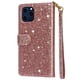 thumbnail image 3 of Funda para FOXDOCK Elegante funda iPhone 12 Pro Max Glitter con cremallera-Ideal para el uso diario, 3 of 5