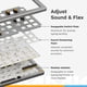 thumbnail image 4 of Teclado personalizado GLORIOUS Gaming GMMK 3 PRO Barebones Silver, 4 of 6