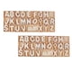 thumbnail image 1 of 2set / 156Pieces Craft Letras De Madera, Alfabeto De Madera Natural - Con Bandeja De Almacenamiento, 1 of 6