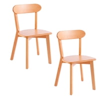 Klik Muebles - Pack De 2 Sillas Fresno De Madera - Natural
