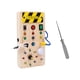 thumbnail image 4 of Interruptor De Luces Tablero Ocupado Juguetes Con Botones Edad 3 + Habilidad Motora Fina Para Niños Pequeños, 4 of 5