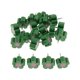 thumbnail image 2 of 20pcs Tachuelas de madera para el pulgar Push Pins Flor de oficina Oficina Chincheta Verde, 2 of 5