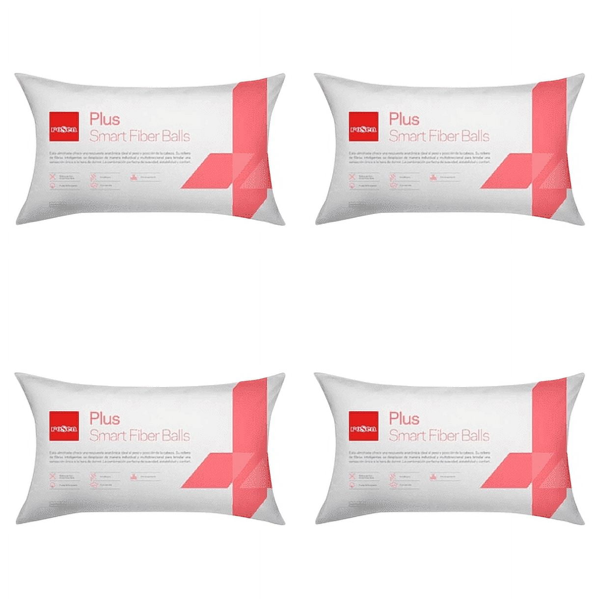 Pack 4 Almohadas Plus Americana 50 X 90 Cm - Rosen