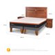 thumbnail image 3 of Cama Europea Bee Comfort King Base Dividida, 3 of 9