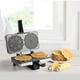 thumbnail image 5 of Pizzelle Maker CucinaPro, 2 galletas eléctricas, antiadherentes, 13 cm, 5 of 7