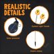 thumbnail image 4 of Luces solares para exteriores con fantasmas de Halloween JOYIN, 66 cm, 12 LED, 2 unidades, 4 of 9