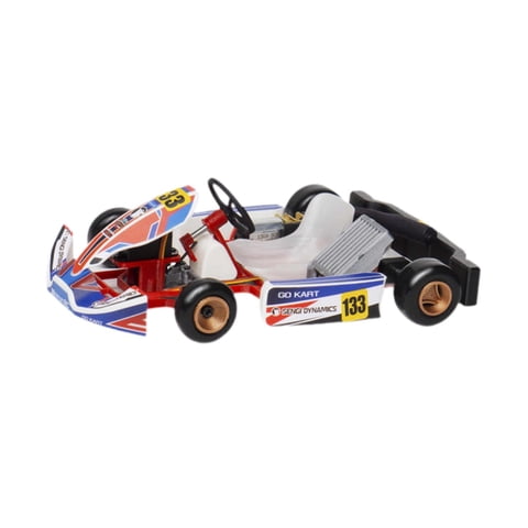 Magideal - Kit De Mini Kart De Control Remoto A Escala 1/32, Vehículo Rc, Regalo, Accesorio De Juguete Resistente Y De Alto Rendimiento Para Adolescentes Y Niños