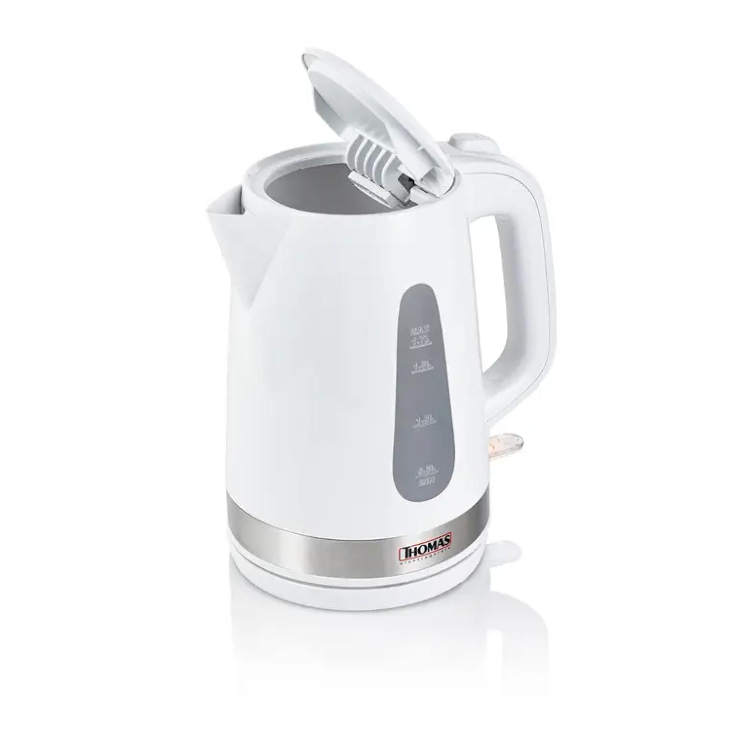 Hervidor Electrico 1700Ml 220W Blanco Th-4340 Thomas