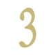 thumbnail image 1 of Adhesivo Address Plaque Special Lite BR3-3 de latón, 1 of 1