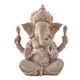 thumbnail image 2 of Estatua Hindú De La Deidad Del Buda Ganesh Sentado En Piedra Arenisca Tallada A Mano 10x9x13cm, 2 of 5