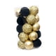 thumbnail image 3 of 25 Bolas Navideñas Para Decorar Las Paredes Del Hogar En Color Negro Y Dorado, 3 of 3