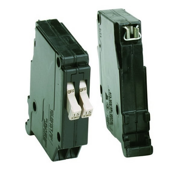 Disyuntor Eaton CHT1515 15A, 8 espacios, 120 V, tándem/unipolar