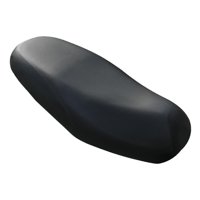 Ioensy - Funda Antideslizante Para Asiento De Motocicleta A Prueba De Polvo Negra Para Scooter