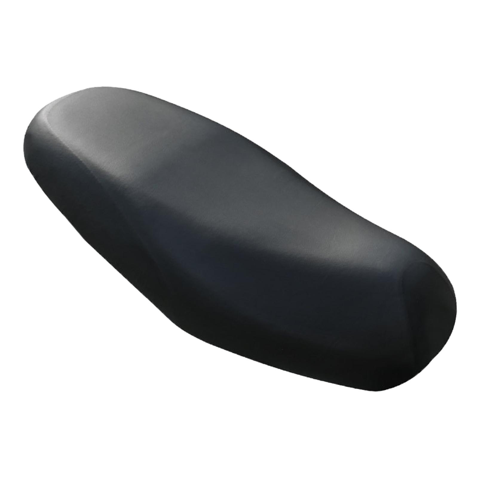 Ioensy - Funda Antideslizante Para Asiento De Motocicleta A Prueba De Polvo Negra Para Scooter