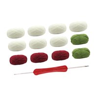 Bothyi - Kit De Crochet Para Manta De Flores. Kit De Inicio Para Principiantes Entusiastas.